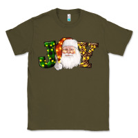 Army Green Christmas santa clause joy Classic Tee - AdoDesignShop