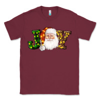 Burgundy Christmas santa clause joy Classic Tee - AdoDesignShop