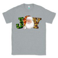 Heather Grey Christmas santa clause joy Classic Tee - AdoDesignShop