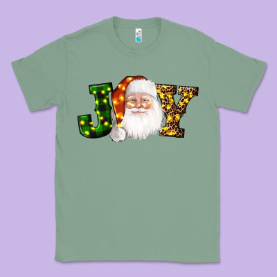 Christmas Santa Clause Joy Classic Tee Designed By Adodesignshop