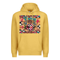 Antique Gold racing girl Premium Hoodie - JahusDesignShop