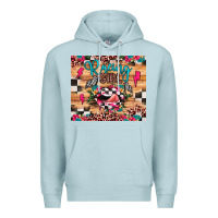 Blue Mist racing girl Premium Hoodie - JahusDesignShop