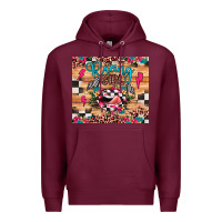 Burgundy racing girl Premium Hoodie - JahusDesignShop