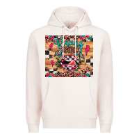 Pale Pink racing girl Premium Hoodie - JahusDesignShop