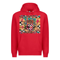 Red racing girl Premium Hoodie - JahusDesignShop