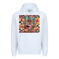 White racing girl Premium Hoodie - JahusDesignShop