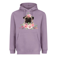 Lavender Pug Heavyweight Hoodie - Bettercallsaul
