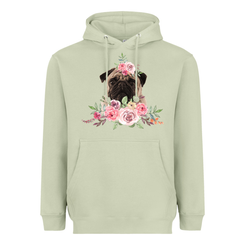 Pug Heavyweight Hoodie by Bettercallsaul | Teevron