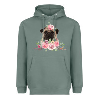 Sage Pug Heavyweight Hoodie - Bettercallsaul