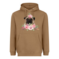 Toasted Coconut Pug Heavyweight Hoodie - Bettercallsaul