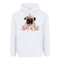 White Pug Heavyweight Hoodie - Bettercallsaul
