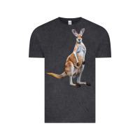 Vintage Black kangaroo Vintage Tee - LillyAllenDesigns