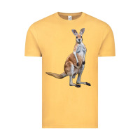 Vintage Mustard kangaroo Vintage Tee - LillyAllenDesigns