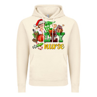 Vintage Artic jolly nurse with Christmas element Vintage Hoodie - AdoDesignShop