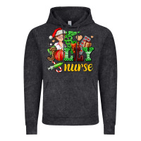 Vintage Black jolly nurse with Christmas element Vintage Hoodie - AdoDesignShop