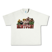 Pistachio kentucky Urban Heavy Tee - NancyCooperArtShop