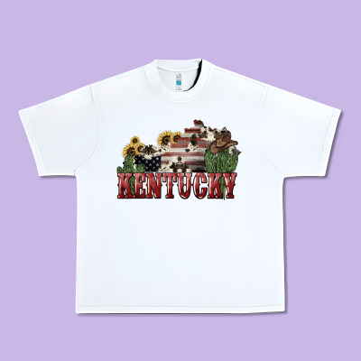 Kentucky Urban Heavy Tee Designed By Nancycooperartshop