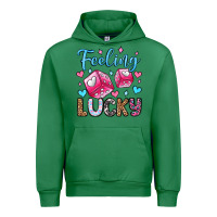 Emerald feeling lucky valentine's day olivia Urban Hoodie - OliviaCreatesArt