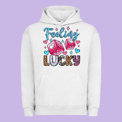 Feeling Lucky Valentine's Day Olivia Urban Hoodie Designed By Oliviacreatesart