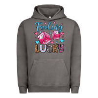 Pigment Tornado feeling lucky valentine's day olivia Urban Hoodie - OliviaCreatesArt