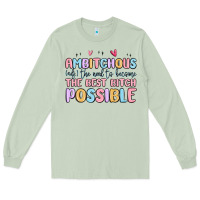 Matcha ambitchous (adj.) the need to become the best bitc Long Sleeve Tee - MaliasSmallBusiness