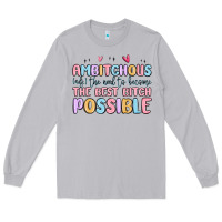 Moon Dust ambitchous (adj.) the need to become the best bitc Long Sleeve Tee - MaliasSmallBusiness