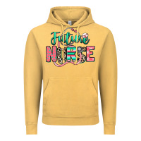 Vintage Mustard future nurse Vintage Hoodie - RanaPortraitStore