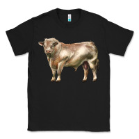 Black charolais bull Classic Tee - LillyAllenDesigns