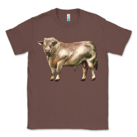 Chestnut charolais bull Classic Tee - LillyAllenDesigns