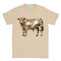 Mushroom charolais bull Classic Tee - LillyAllenDesigns