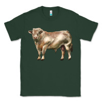 Sports Green charolais bull Classic Tee - LillyAllenDesigns
