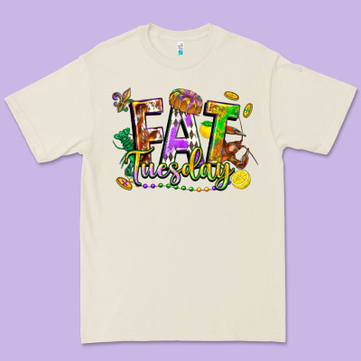 Fat Tuesday Premium Tee Designed By Fadigitalartstudio