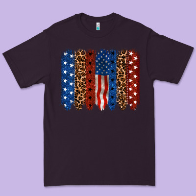 Back To Blue Brushstroke 4th Of July Premium Tee Designed By Cowgirlartshop