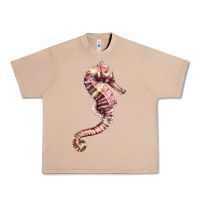 Burro pink seahorse Urban Heavy Tee - LillyAllenDesigns