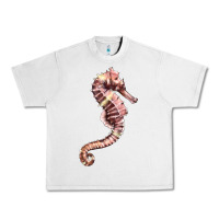 Lunar Rock pink seahorse Urban Heavy Tee - LillyAllenDesigns