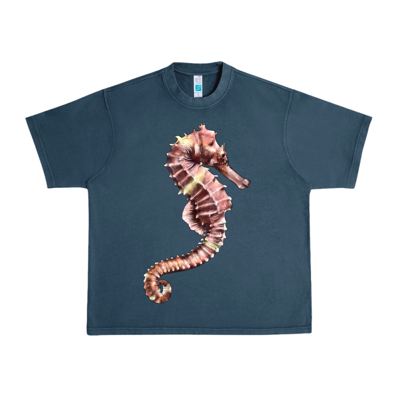 Pink Seahorse Urban Heavy Tee by LillyAllenDesigns | Teevron