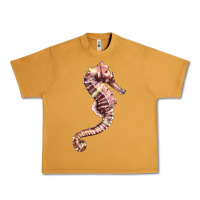 Peanut Butter pink seahorse Urban Heavy Tee - LillyAllenDesigns