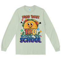Taco Bout 100 Days Of School Long Sleeve Tee | Teevron