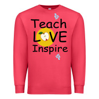 Cardinal Teach Love Inspire Premium Sweatshirt - Bettercallsaul