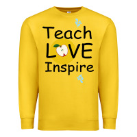 Lemon Teach Love Inspire Premium Sweatshirt - Bettercallsaul
