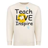 Sandshell Teach Love Inspire Premium Sweatshirt - Bettercallsaul
