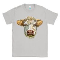 Moon Dust Charolais bull face Classic Tee - LillyAllenDesigns