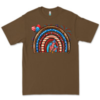 Cacao American rainbow Premium Tee - Neo Western