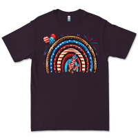 Plum American rainbow Premium Tee - Neo Western