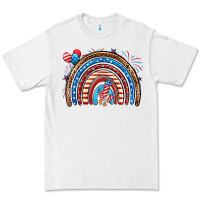 White American rainbow Premium Tee - Neo Western