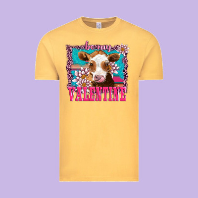 Be My Valentine With Guarnsey Vintage Tee Designed By Adodesignshop