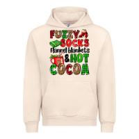 Sandshell fuzzy socks flannel blankets and hot cocoa Urban Hoodie - OliviaCreatesArt