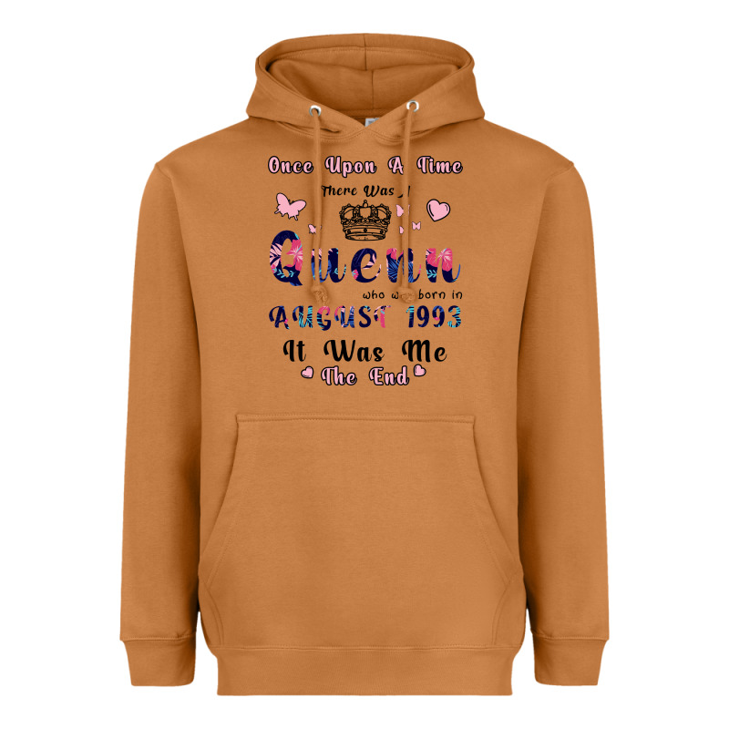 Once Upon A Time There Was A Queen Who Was Born I Heavyweight Hoodie by Bettercallsaul | Teevron