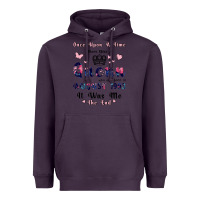Plum Once Upon A Time There Was A Queen Who Was Born I Heavyweight Hoodie - Bettercallsaul