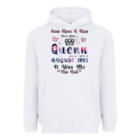 White Once Upon A Time There Was A Queen Who Was Born I Heavyweight Hoodie - Bettercallsaul